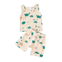 Boys And Girls Summer Sports Shorts Two-piece Children's Clothing