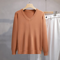 Men's Pullover Long Sleeve Fashion Bottoming Shirt Top