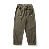 Sports-casual Loose-fitting Solid-color Pants