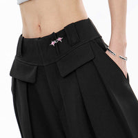 Metal Star Waist Of Trousers Waist-tight Artifact Jeans Crystal Belt Buckle