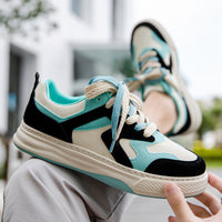 Spring Men's Casual Fashion Platform Canvas Shoes