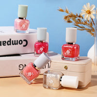 Water-based Quick-drying Baking-free Long-lasting Tearable Popular Color White Fragrance-retaining Nail Polish