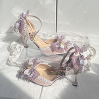 Gorgeous Flower Wedding Elegant Lolita Shoes