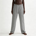 Men's Solid-Colored Casual Sports Fashionable Comfortable Loose-Fit Trousers