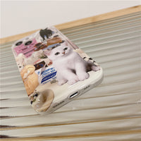 Ins Map Illustration Cat Phone Case