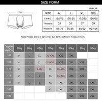 Men's Cotton Sports Rest Fitness Shorts Underpants