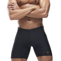 Quick-drying Stereo Belt Sponge Cup Men Swimming Short-length Pants