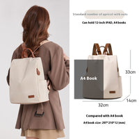 Women's Large-capacity Portable Fashionable Oxford Cloth Backpack
