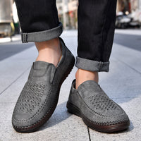 Perforated Breathable Casual Shoes Lightweight For Outdoor Use