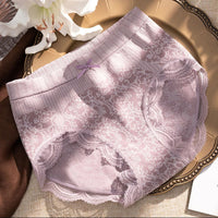 Hip-lifting Comfortable Breathable Bow Cotton Crotch Court Briefs