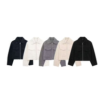 New Women's Fashion Short Jacket