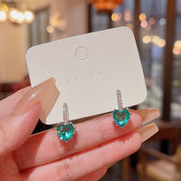 Retro Stud Designer Touch Statement Drop Earrings