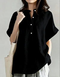 Mid-length And Long-sleeve Chic Casual Loose-fit T-shirt