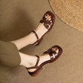 New Korean-style Versatile Flat Casual Sandals With A Single Strap