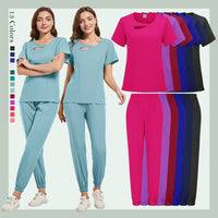 Summer Lightweight, Stretchy, Quick-drying Nurse Uniform Set