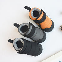 Fleece-lined Children's Casual Soft Bottom Warm Keeping Cotton Shoes