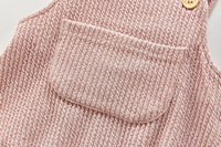 Baby Strap Romper With Hat