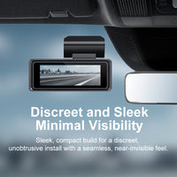 4K HD Dual-camera Front-and-rear Recording Car DVR With Phone Connectivity