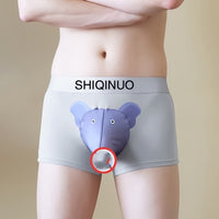 Men's Bullet Separation Modal Boxer Shorts Sexy