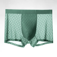Fashion Personality Ice Silk Underwear Men's Boxers