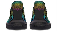 Fashion Printed Couple High Top Canvas Shoes