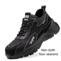 Men's Safety Shoes Anti-smashing And Steel Toe