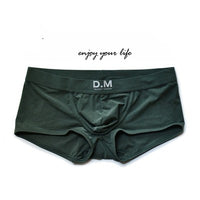 Men's Low Waist Solid Color Nylon Breathable Shorts