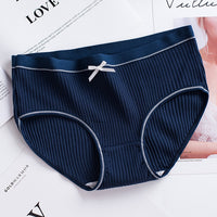 Lace Thread Women's Underwear Japanese Thread Cotton Plus Size Women's Briefs