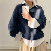 Women's Pullover Mid-length Warm Top