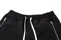 Functional Pocket Zipper Straight Shorts Men
