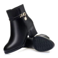 Velvet Thermal Non-slip Middle-aged And Elderly Female Boots