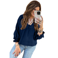 Stylish And Minimalist Long Sleeve Top For Women