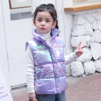 Down Cotton Vest Autumn And Winter Waistcoat Winter Clothing Children