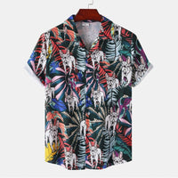 Men's Short-sleeved Shirt Trendy Fashion