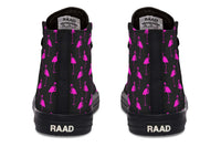 High Top Canvas Shoes For Printing Lovers