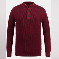 European And American Knitted Sweater Coat Men's Clothing