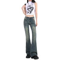High Street Hot Girl Loose Retro Skinny Jeans For Women