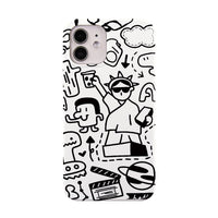 Personalized Minority Line Statue Of Liberty Phone Case