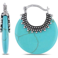 Retro Simple Women's Ring Earrings