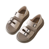 Korean-style Wide-foot Plus-size Casual Sports Beach Roman Sandals