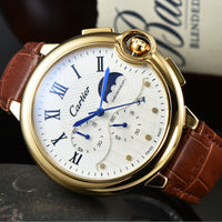 New Mens Business Watch With A Rubber Strap