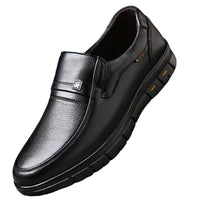 Men's Casual Leather Shoes Soft Bottom