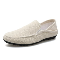 Summer New Men's Lazy Casual Breathable Linen Canvas Shoes
