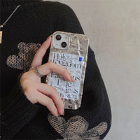 Electroplated Tin Foil Phone Case Wrinkle