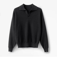 Men's Solid Color Loose Long Sleeves