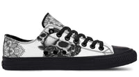 Fashion Printed Couple High Top Canvas Shoes