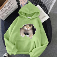 Women's Printed Casual All-Match Padded Jacket With Fleece Lining