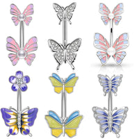 European And American Style Navel Stud Stainless Steel