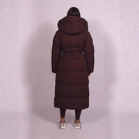 Womens Stylish Warm Coat With A Fur Collar