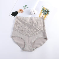 Plus Size High Waist Belly Shaping Briefs For Women